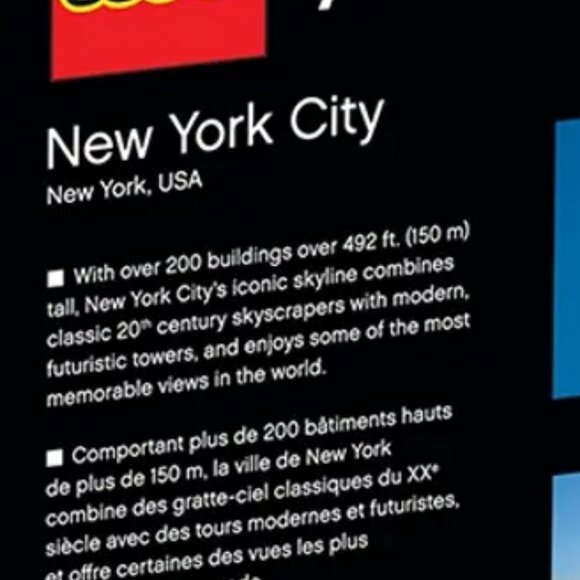 Lego Brand New Architecture New York City Model Kit 21028 - Picture 4 of 10